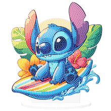 Load image into Gallery viewer, Special Shape Acrylic Cute Stitch Desktop Diamond Art Kits for Home Office Decor
