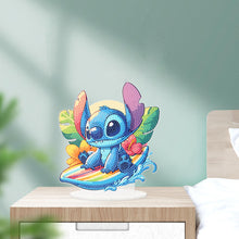 Load image into Gallery viewer, Special Shape Acrylic Cute Stitch Desktop Diamond Art Kits for Home Office Decor
