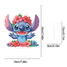 Load image into Gallery viewer, Special Shape Acrylic Cute Stitch Desktop Diamond Art Kits for Home Office Decor
