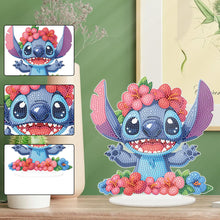 Load image into Gallery viewer, Special Shape Acrylic Cute Stitch Desktop Diamond Art Kits for Home Office Decor
