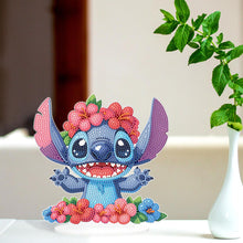 Load image into Gallery viewer, Special Shape Acrylic Cute Stitch Desktop Diamond Art Kits for Home Office Decor

