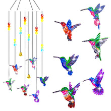 Load image into Gallery viewer, Cartoon Diamond Art Sun Catcher Butterfly DIY Crystal Wind Chime for Wall Decor
