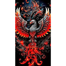 Load image into Gallery viewer, Diamond Painting - Full Round - Flame phoenix (40*70CM)
