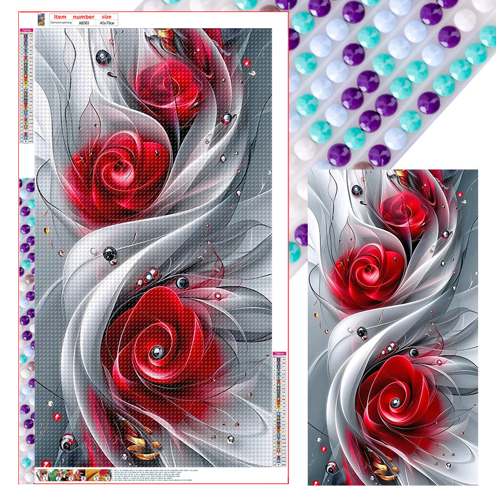 Diamond Painting - Full Round - Fractional rose (40*70CM)