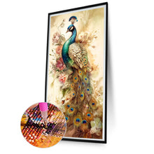 Load image into Gallery viewer, Diamond Painting - Full Round - Peacock (40*80CM)
