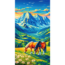 Load image into Gallery viewer, Diamond Painting - Full Round - Horse (40*70CM)
