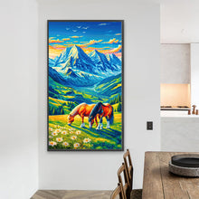 Load image into Gallery viewer, Diamond Painting - Full Round - Horse (40*70CM)
