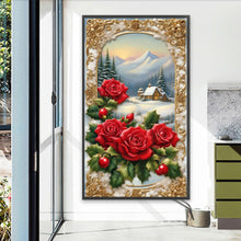 Load image into Gallery viewer, Diamond Painting - Full Round - Snow scene (40*70CM)
