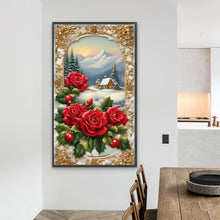 Load image into Gallery viewer, Diamond Painting - Full Round - Snow scene (40*70CM)
