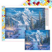 Load image into Gallery viewer, Diamond Painting - Full Square - Snow mountain (50*40CM)
