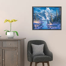 Load image into Gallery viewer, Diamond Painting - Full Square - Snow mountain (50*40CM)
