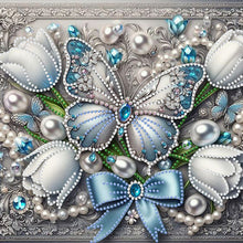 Load image into Gallery viewer, Diamond Painting - Partial Special Shaped - pattern butterfly (30*30CM)
