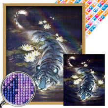 Load image into Gallery viewer, AB Diamond Painting - Full Square - Tiger (40*50CM)
