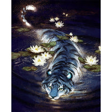 Load image into Gallery viewer, AB Diamond Painting - Full Square - Tiger (40*50CM)
