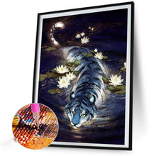 Load image into Gallery viewer, AB Diamond Painting - Full Square - Tiger (40*50CM)
