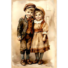 Load image into Gallery viewer, Diamond Painting - Full Square - Childhood sweetheart (20*30CM)
