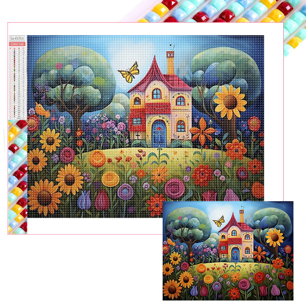 Diamond Painting - Full Square - Hut (40*30CM)