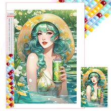 Load image into Gallery viewer, Diamond Painting - Full Square - Water girl (40*60CM)
