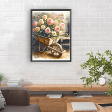 Load image into Gallery viewer, Diamond Painting - Full Round - retro oil painting float (30*40CM)
