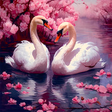 Load image into Gallery viewer, Diamond Painting - Full Round - swan (30*30CM)

