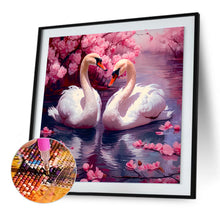 Load image into Gallery viewer, Diamond Painting - Full Round - swan (30*30CM)
