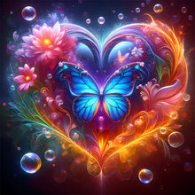 Load image into Gallery viewer, Diamond Painting - Full Round - beautiful butterfly (30*30CM)
