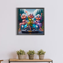Load image into Gallery viewer, Diamond Painting - Full Round - Funny grandma (40*40CM)
