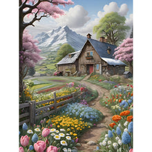 Load image into Gallery viewer, Diamond Painting - Full Round - village scenery (30*40CM)
