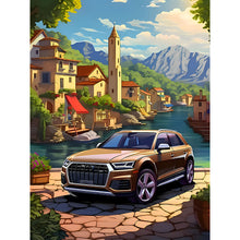Load image into Gallery viewer, Diamond Painting - Full Round - village scenery (30*40CM)
