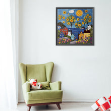 Load image into Gallery viewer, Diamond Painting - Full Round - colorful house (40*40CM)
