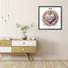 Load image into Gallery viewer, AB Diamond Painting - Full Round - Cross stitch heart (40*40CM)
