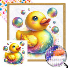 Load image into Gallery viewer, AB Diamond Painting - Full Round - Colorful bubbles and ducks (40*40CM)
