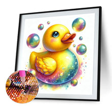 Load image into Gallery viewer, AB Diamond Painting - Full Round - Colorful bubbles and ducks (40*40CM)
