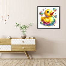 Load image into Gallery viewer, AB Diamond Painting - Full Round - Colorful bubbles and ducks (40*40CM)

