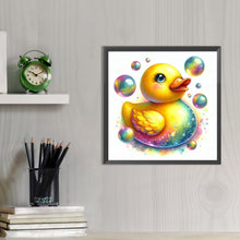 Load image into Gallery viewer, AB Diamond Painting - Full Round - Colorful bubbles and ducks (40*40CM)
