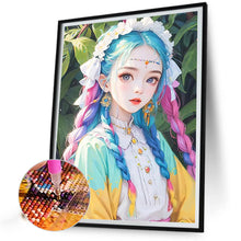 Load image into Gallery viewer, AB Diamond Painting - Full Round - Youth girl (40*50CM)
