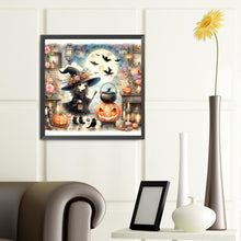 Load image into Gallery viewer, Diamond Painting - Full Round - Pumpkin girl (40*40CM)
