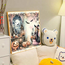 Load image into Gallery viewer, Diamond Painting - Full Round - Pumpkin girl (40*40CM)
