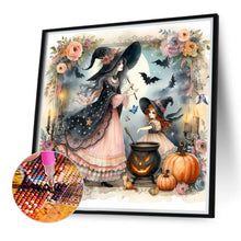 Load image into Gallery viewer, Diamond Painting - Full Round - Pumpkin girl (40*40CM)
