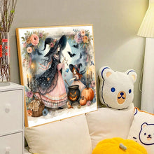 Load image into Gallery viewer, Diamond Painting - Full Round - Pumpkin girl (40*40CM)
