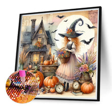 Load image into Gallery viewer, Diamond Painting - Full Round - Pumpkin girl (40*40CM)
