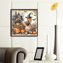 Load image into Gallery viewer, Diamond Painting - Full Round - Pumpkin girl (40*40CM)
