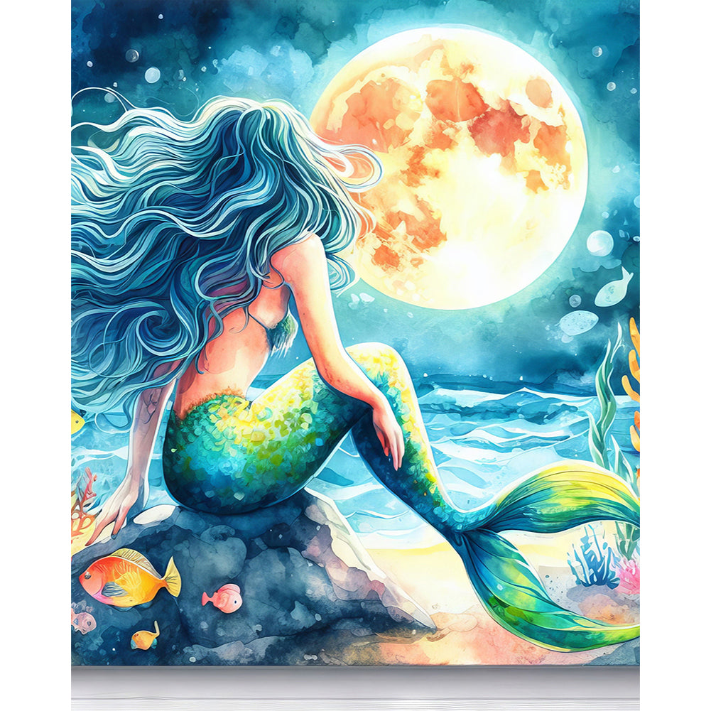 Diamond Painting - Full Round - Mermaid (40*50CM)