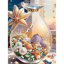 Load image into Gallery viewer, Diamond Painting - Partial Special Shaped - Beach shells (30*40CM)
