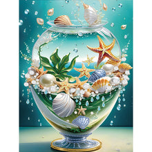 Load image into Gallery viewer, Diamond Painting - Partial Special Shaped - Beach shells (30*40CM)
