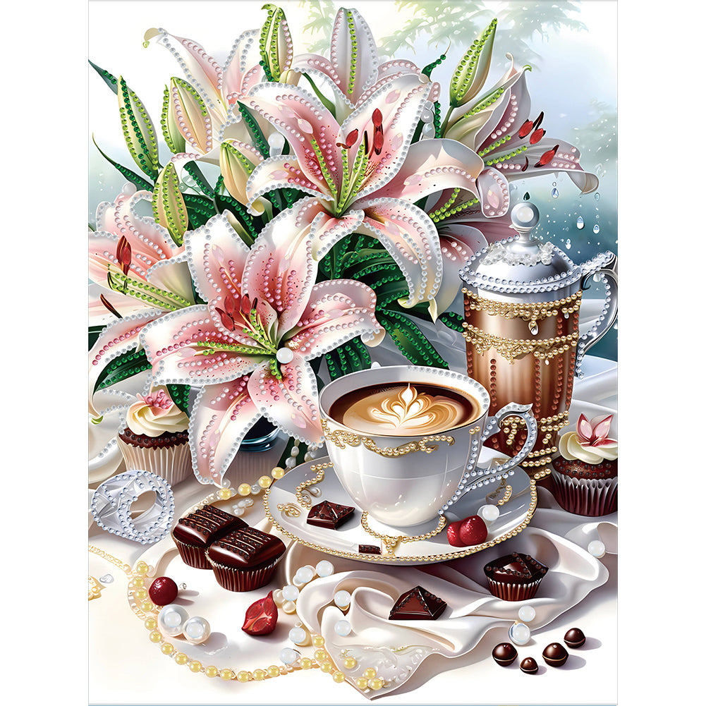 Diamond Painting - Partial Special Shaped - Bouquet (30*40CM)