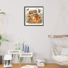 Load image into Gallery viewer, Diamond Painting - Partial Special Shaped - Sweet bees (30*30CM)
