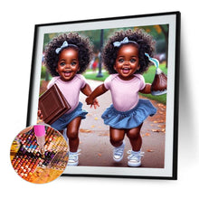 Load image into Gallery viewer, Diamond Painting - Full Round - Girl (40*40CM)
