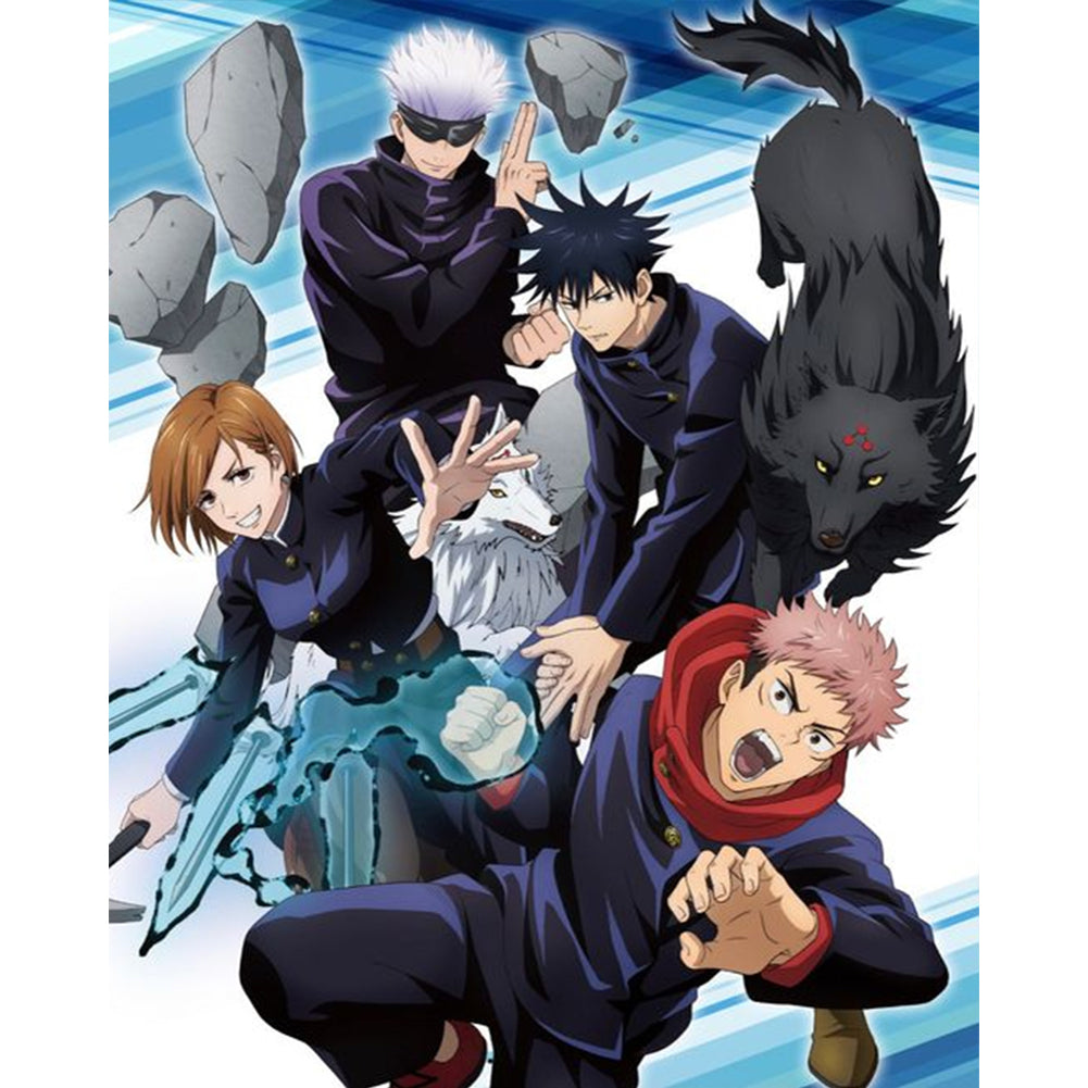 Diamond Painting - Full Round - Jujutsu Kaisen (40*50CM)