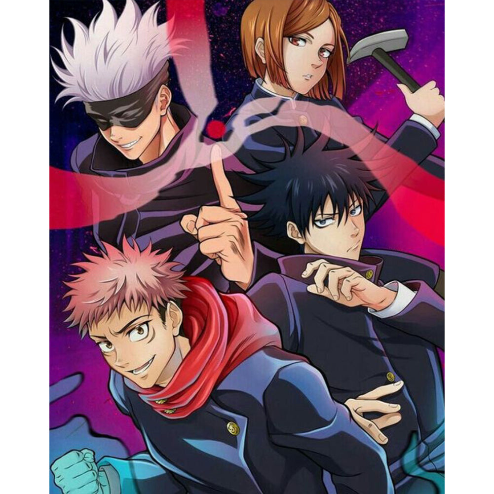 Diamond Painting - Full Round - Jujutsu Kaisen (40*50CM)